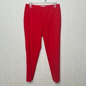 Gibson Latimer | Skinny Ankle Dress Pants in Scarlet, Size 4, NWT